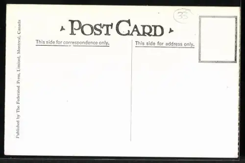 AK Montreal, General view of the city seen from Mount Royal