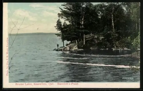 AK Knowlton /Que., Brome Lake, Bancroft`s Point