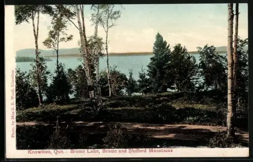 AK Knowlton /Que., Brome Lake, Brome and Shifford Mountains