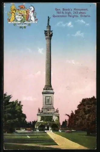 AK Queenston Heights /Ontario, Gen. Brock`s Monument