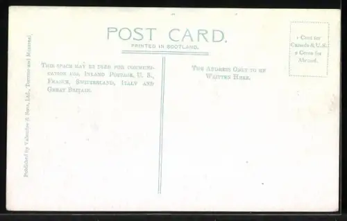 AK Macdonald Range /B.C., Scene near the Glacier, track of the Canadian Pacific Railway