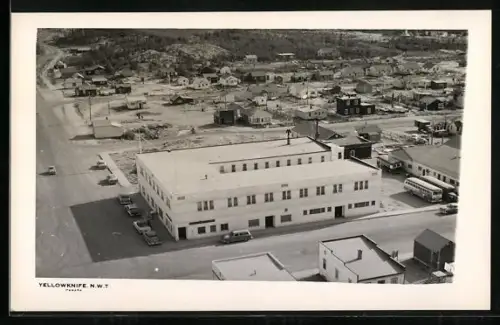 AK Yellowknife /N.W.T., Partial view of the city