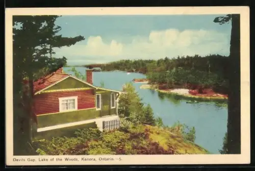 AK Kenora /Ontario, Lake of the Woods, Devils Gap