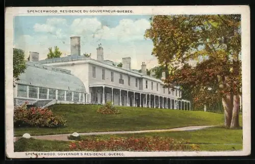AK Quebec, Spencerwood, Governor`s Residence