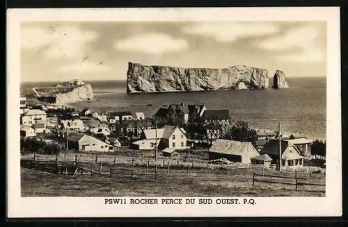 AK Rocher Perce /P.Q., Rocher Perce du Sud Ouest