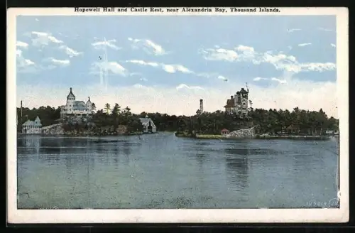 AK Alexandria Bay /Thousand Islands, Hopewell Hall and Castle Rest