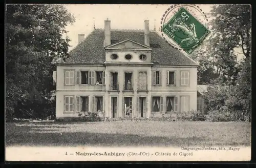 AK Magny-les-Aubigny /Côte-d`Or, Château de Gigord