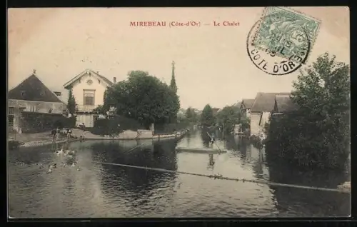 AK Mirebeau /Côte-d`Or, Le Chalet
