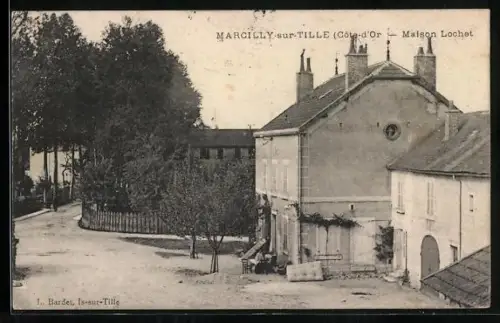AK Marcilly-sur-Tille /Côte-d`Or, Maison Lochet