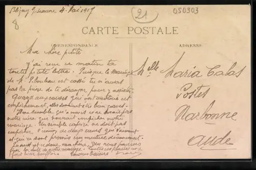 AK Mersault, Vue Générae prise du Clocher, La Côte