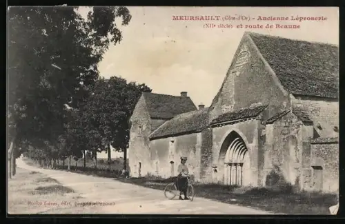 AK Meursault /Côte-d`Or, Ancienne Léproserie et route de Beaune