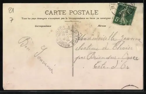 AK Meursault /Côte-d`Or, Ancienne Léproserie et route de Beaune