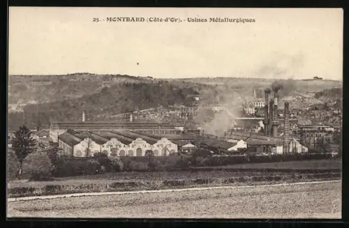 AK Montbard /Côte-d`Or, Usines Métallurgiques