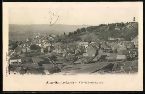 AK Alise-Sainte-Reine, Vue du Mont Auxois