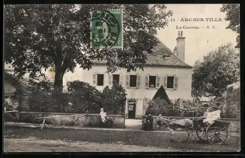 AK Arc-sur-Tille, Le Castel