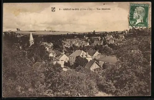 AK Aignay-le-Duc /Côte-d`Or, Vue Générale