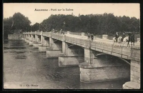 AK Auxonne, Pont sur la Saóne
