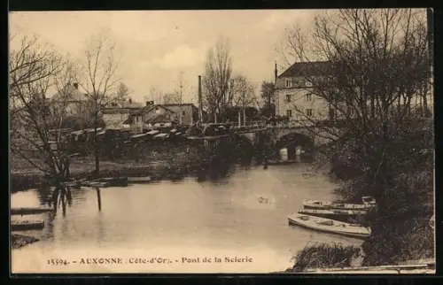 AK Auxonne /Côte-d`Or, Pont de la Scierie