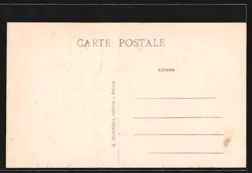 AK Reims, Rue Libergier, Place du Parvis