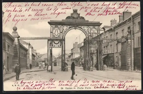 AK Reims, Porte Paris