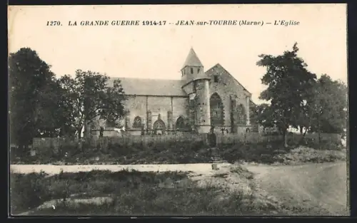 AK Jean-sur-Tourbe, L`Eglise