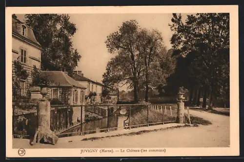 AK Juvigny /Marne, Le Château les communs