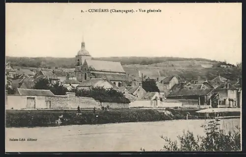 AK Cumières /Champagne, Vue générale