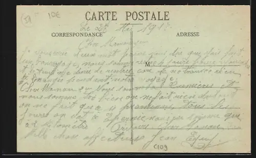 AK Cumières /Champagne, Vue générale