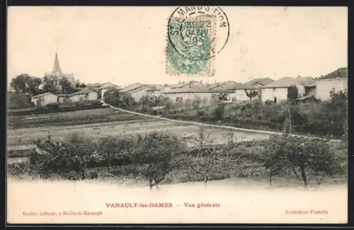 AK Vanault-les-Dames, Vue générale