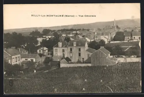 AK Rilly-la-Montagne /Marne, Vue Générale