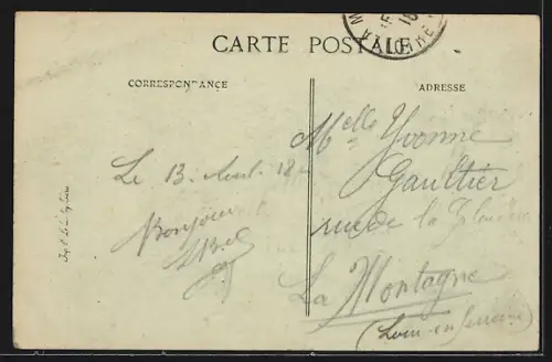 AK Château de M. de Ayala, La Champagne Illustrée, Panorama, Côté Nord