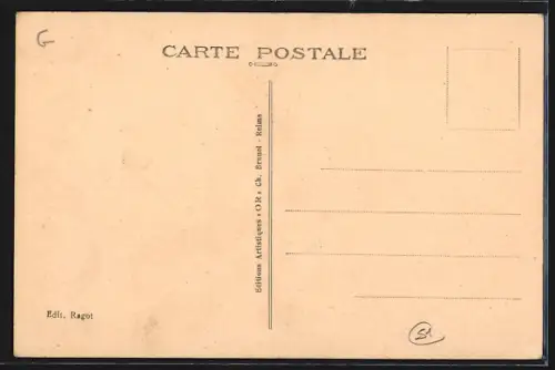 AK Sept-Saulx, L`Hotel Chauffert, Les Jardins