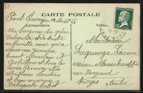 AK Pontfaverger, Rue Perard-Noizet