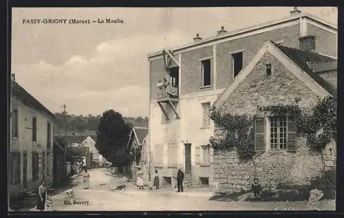AK Passy-Grigny, Le Moulin