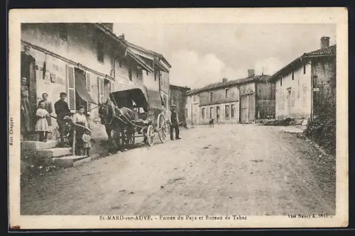 AK St-Mard-sur-Auve., Entrée du Pays et Bureau de Tabac