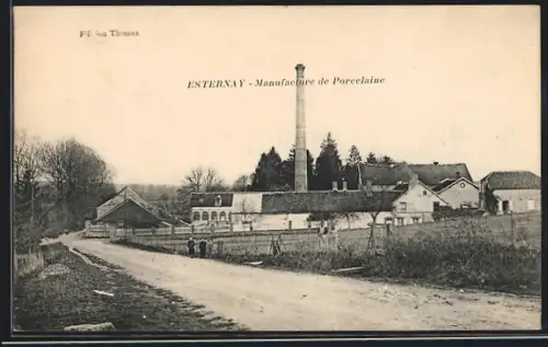 AK Esternay, Manufacture de Porcelaine