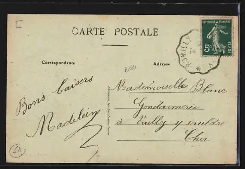 AK Anglure, Rue de Chalons