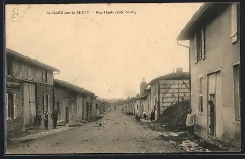AK St-Mard-sur-le-Mont, Rue Haute (coté Nord)