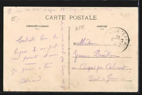 AK Somme-Bionne, Entree du Village et Route de Valmy