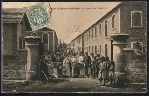 AK Sermaize-les-Bains, Sortie des Ouvrières