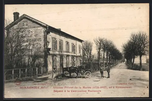 AK Sommesous, Avenue Prieur-de-la-Marne