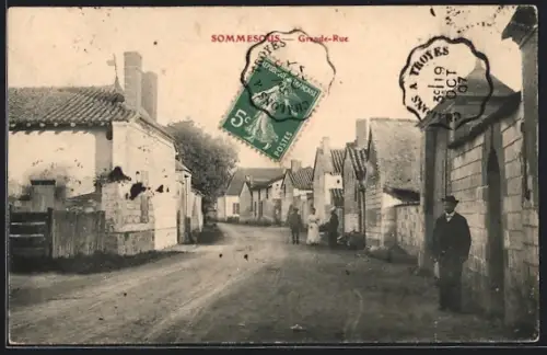 AK Sommesous, Grande-Rue