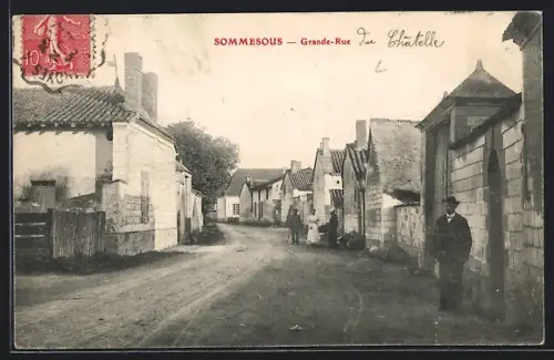 AK Sommesous, Grande-Rue