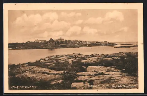 AK Christianso, Udsigt fra Graesholmen