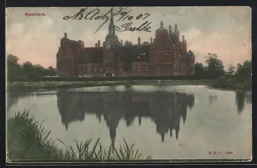 AK Rosenholm, Blick zum Schloss