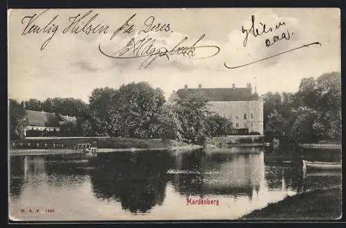 AK Hardenberg, Blick zum Schloss