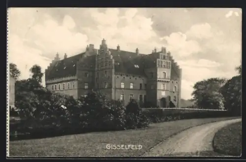 AK Gisselfeld, Blick zum Schloss
