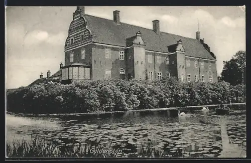 AK Gyldensten, Blick zum Schloss