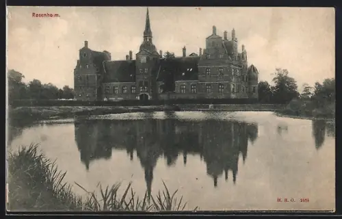 AK Rosenholm, Blick zum Schloss