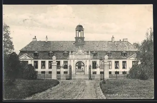 AK Glorup /Fyen, Blick auf Schloss